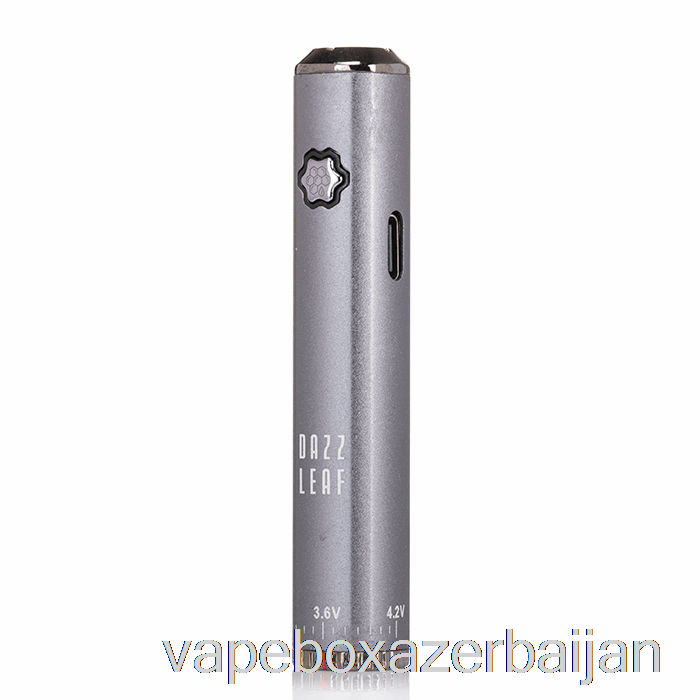 Vape Azerbaijan DAZZLEAF SQUARii Bottom Twist 510 Battery Dark Grey